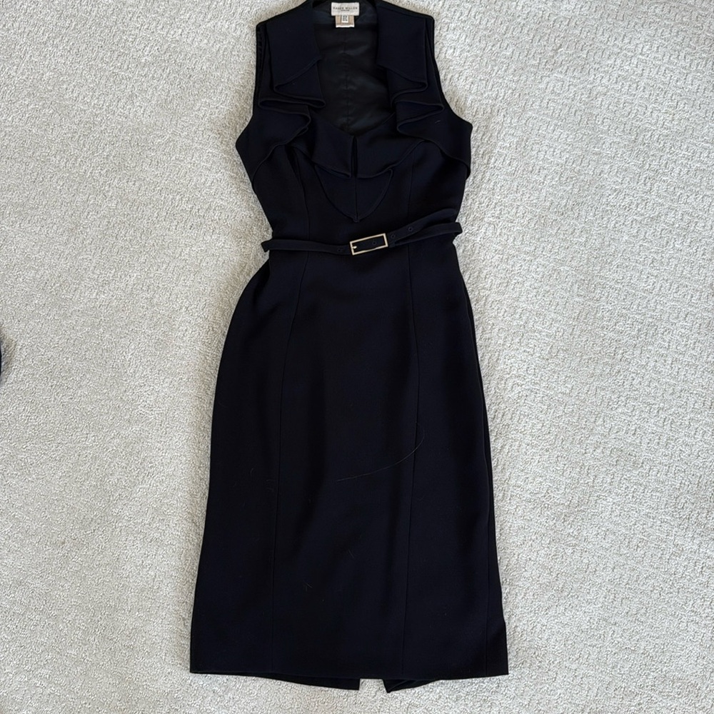 Karen Millen black midi dress size US6